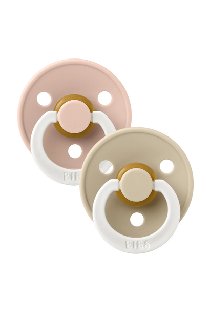 Pacifiers 0-6M  glow blush / vanilla