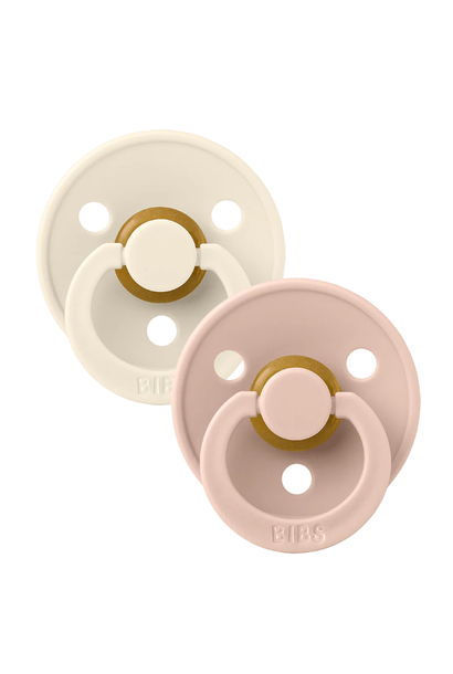 Pacifiers 0-6M    Ivory / Blush