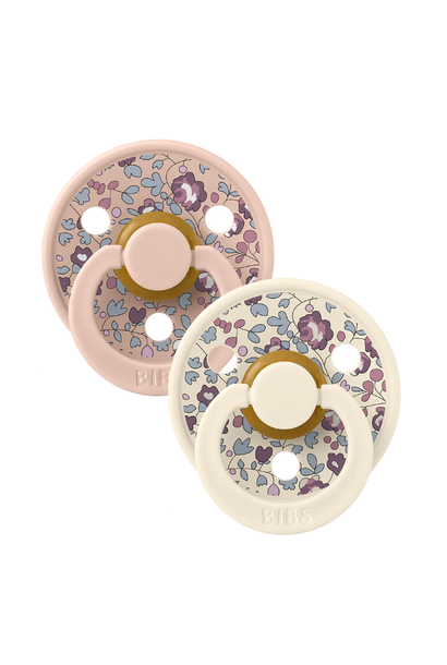 Pacifiers 0-6M   Liberty Eloise blush mix