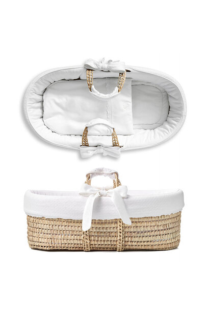 Couffin osier et Habillage  Classics hopefull white