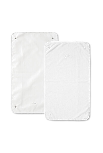 2 lingettes supplémentaires pour la housse du matelas à langer