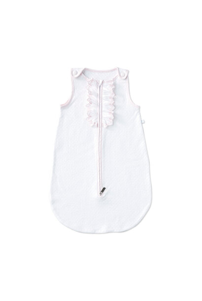 Schlafsack 0-3M weiß & pink
