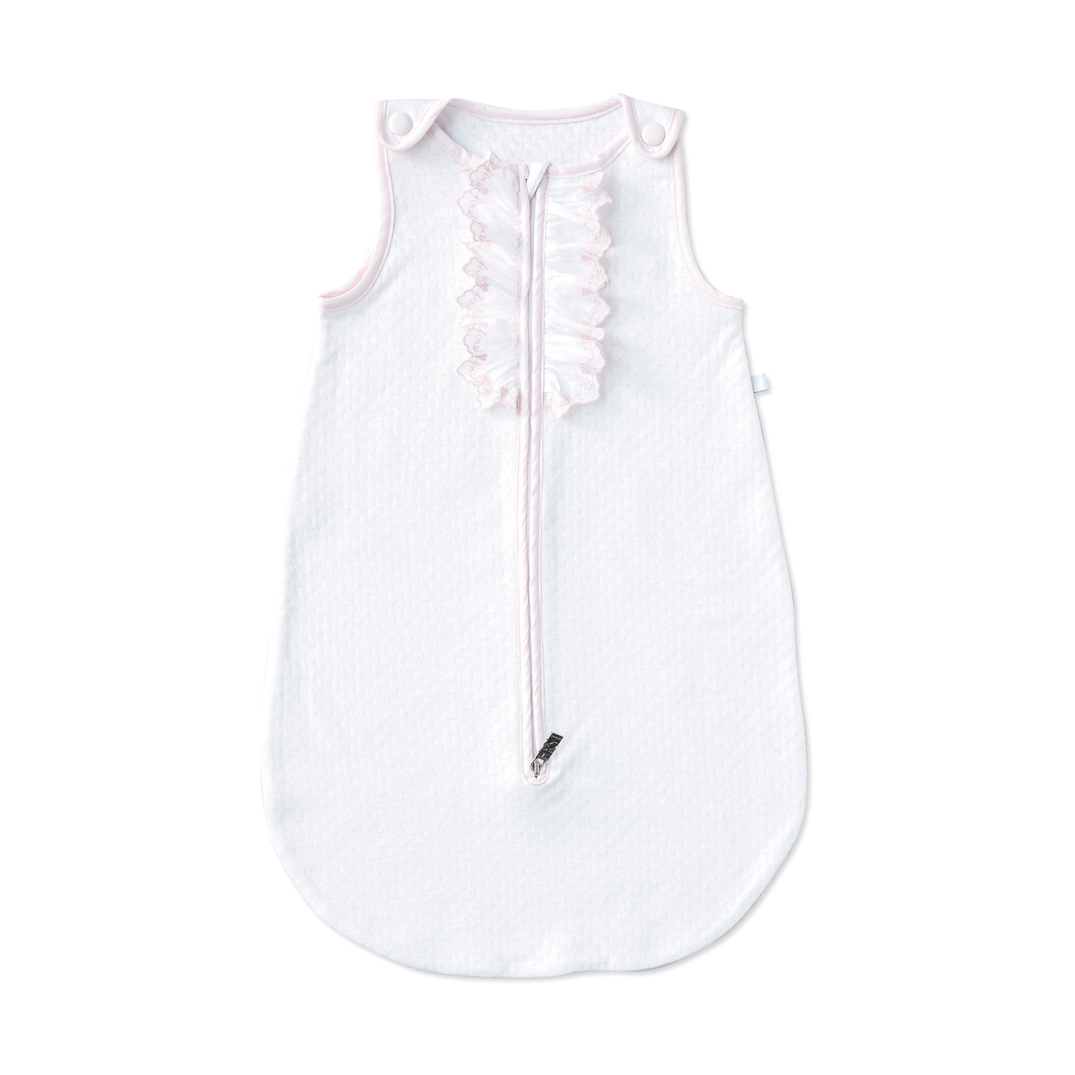 Sac de couchage 0-3M First blanc et rose-1