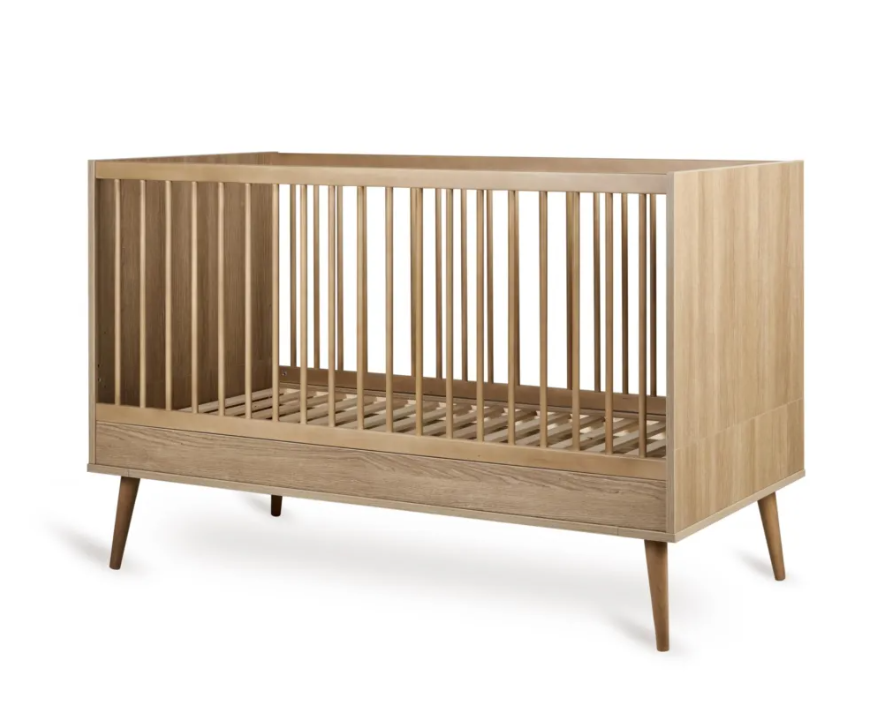 Bed 70x140cm + Commode Quax Flow Honey ash-2