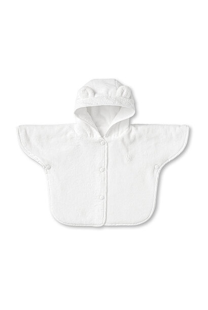 Peignoir / Poncho Hopefull white