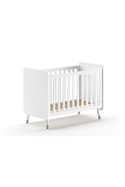 Lit 60x120cm Billie Satin white