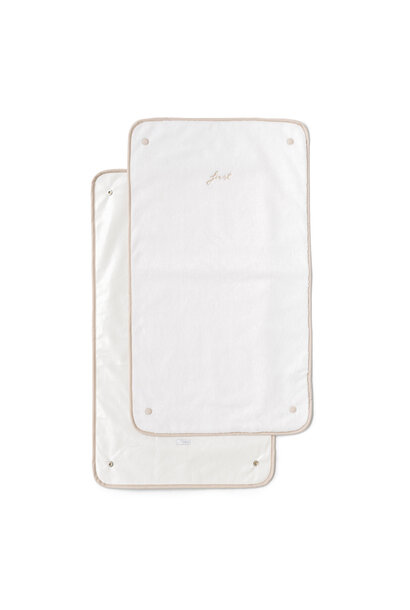 2 lingettes supplémentaires pour la housse du matelas à langer