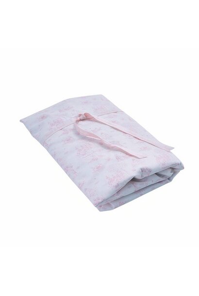 Drap housse 60x120cm Pink Garden Party