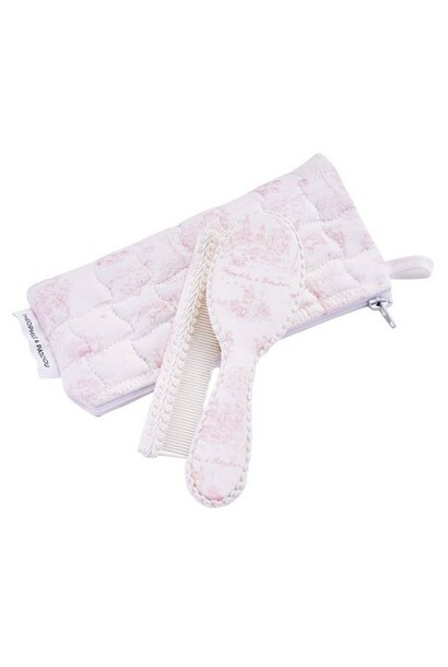 Pinceau et peigne  Pink Garden Party