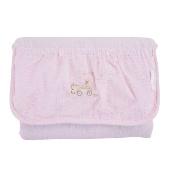 Travel changing mat Pink Garden Party Theophile & Patachou-1