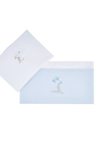 Laken bed + sloop Blue Garden Party