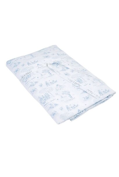 Spannbetttuch 60x120cm Blue Garden Party