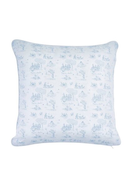 Coussin Blue Garden Party