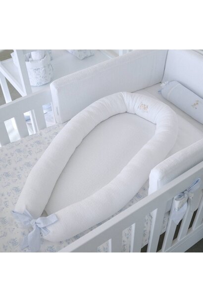 Matelas cale bébé Blue Garden Party