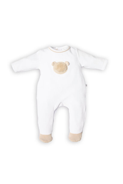 Pyjamas First 1M -  0135 white/beige