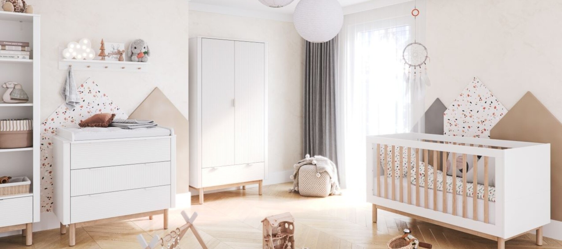 Lit + Commode + Armoire