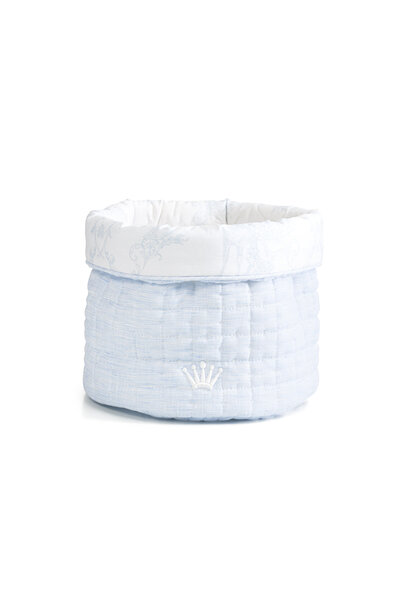 Panier soins Linen blue