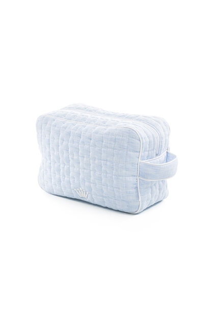 Toilettentasche First Linen blue