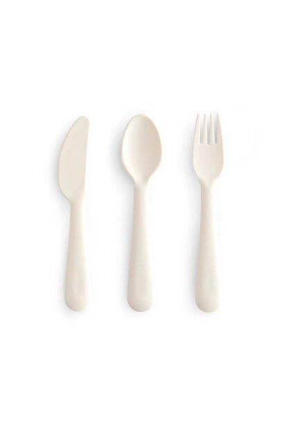 Bestek set (mes, lepel, vork) Ivory