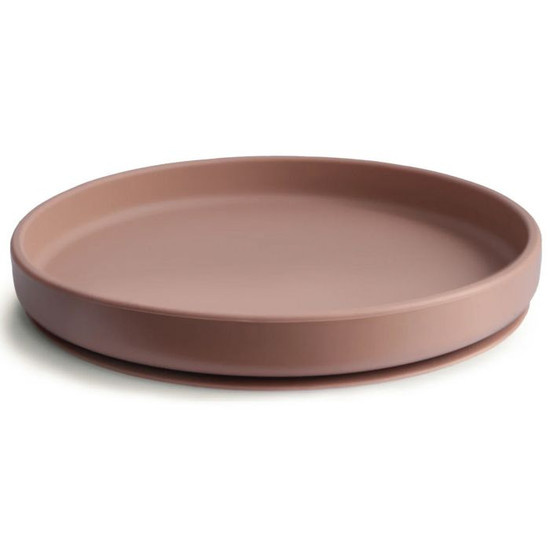 Plat bord met zuignap Mushie kleur Cloudy-1