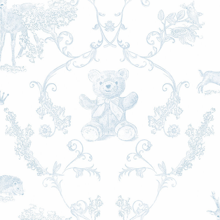 Grote lampenkap First Linen blue-2