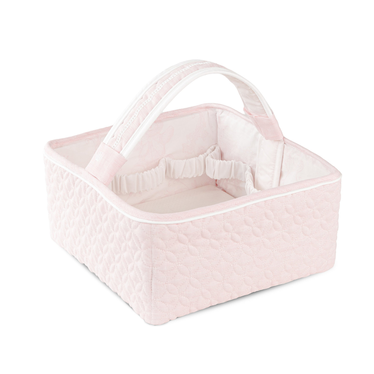 Open toiletmand First Linen roze-1