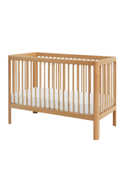 Bed 60 * 120 Pure dark natural