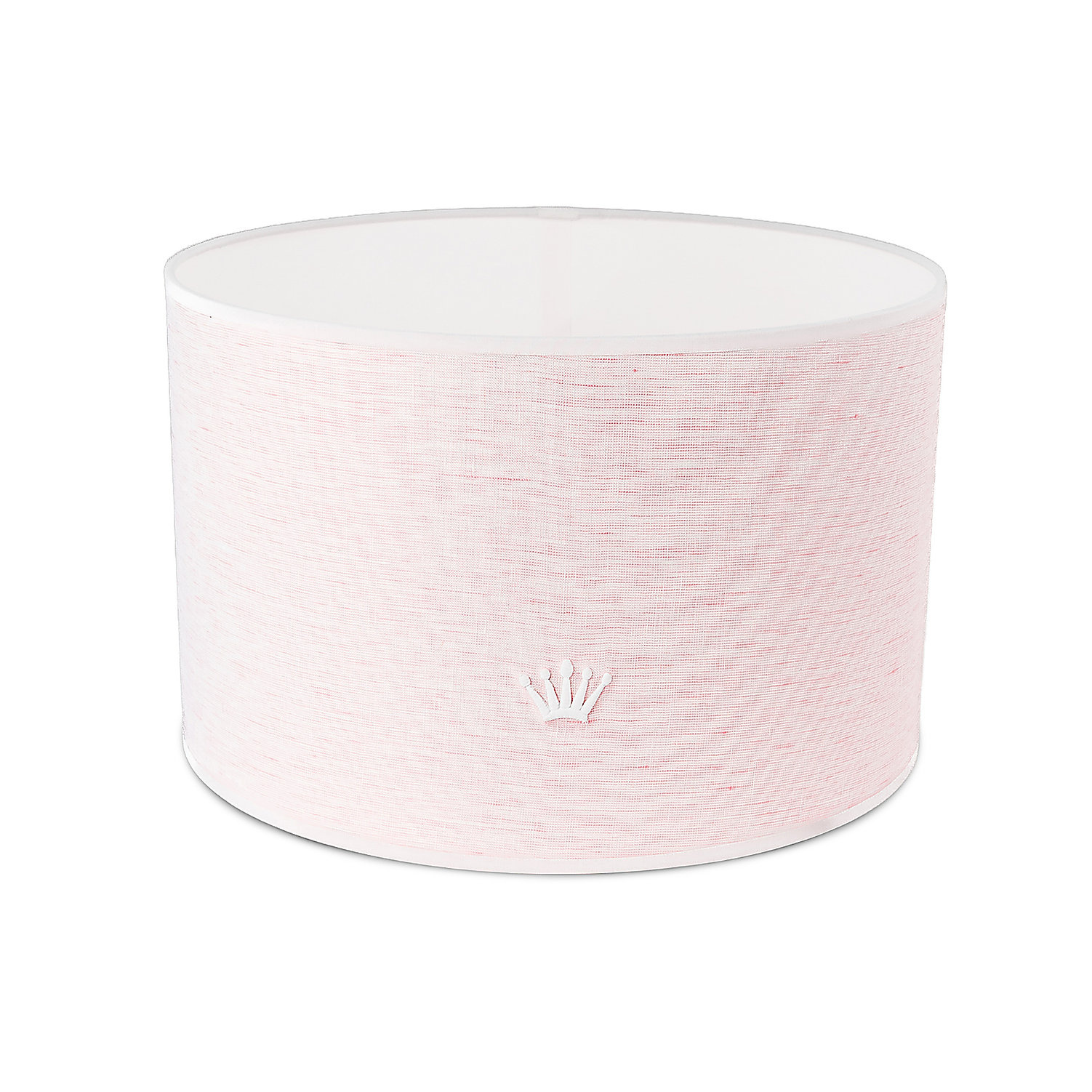 Big lampshade First Linen pink-1