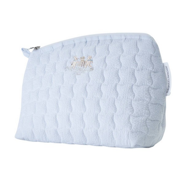 Trousse de toilette Blue Garden Party Theophile & Patachou-1