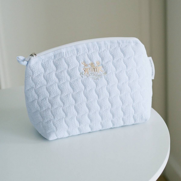 Trousse de toilette Blue Garden Party Theophile & Patachou-2