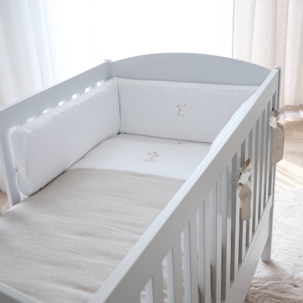 Donsovertrek bed met sloop Natural Garden Party Theophile & Patachou-4