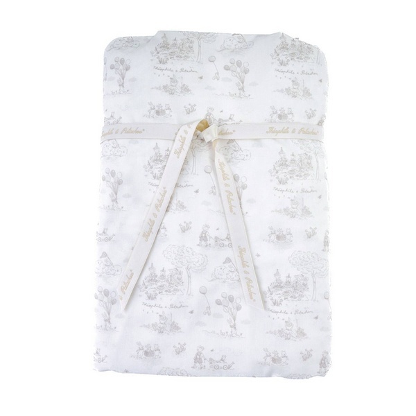 Hoeslaken 60x120cm Natural Garden Party Theophile & Patachou-1
