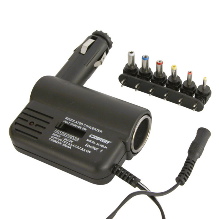 Carpoint Omvormer DC-DC 12V 800mA