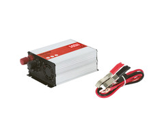 Carpoint Omvormer 12V>230V 300W accuklemmen Frans/Belgisch stopcontact