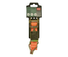 Carpoint Spanband met Ratel en Haken 3 Meter