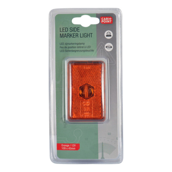 Carpoint 12 Volt Markeringslamp Oranje