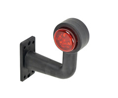 Carpoint LED Breedtelicht Rechts 90° Rood/Wit 136mm