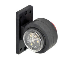 Carpoint LED Breedtelicht Links Rood/Wit 72mm