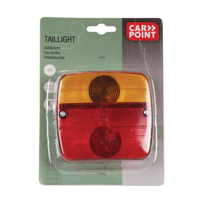 Carpoint 12V Achterlicht 4 Functies + Lampen