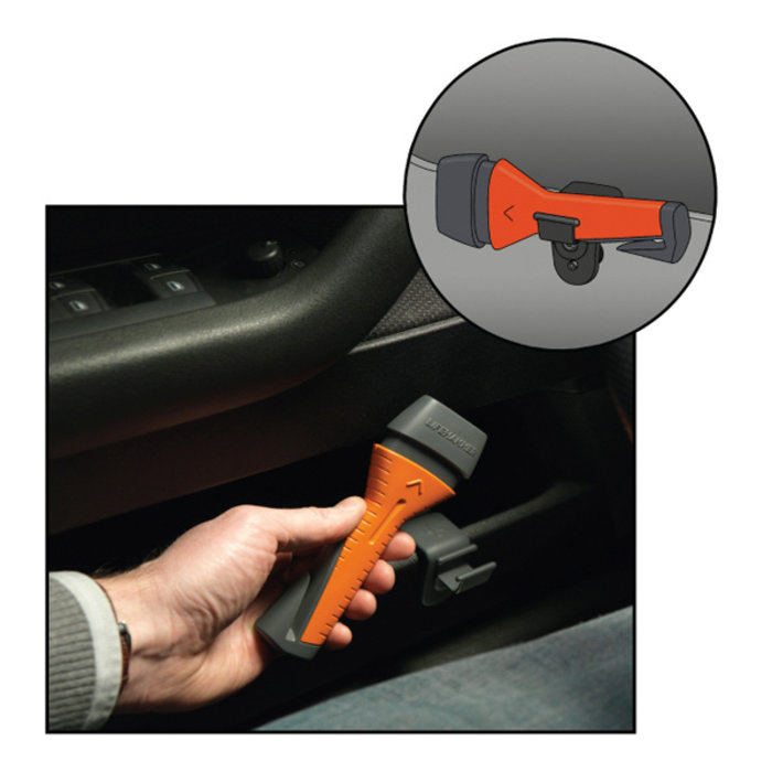 Lifehammer Noodhamer met ultra-harde keramische kop.