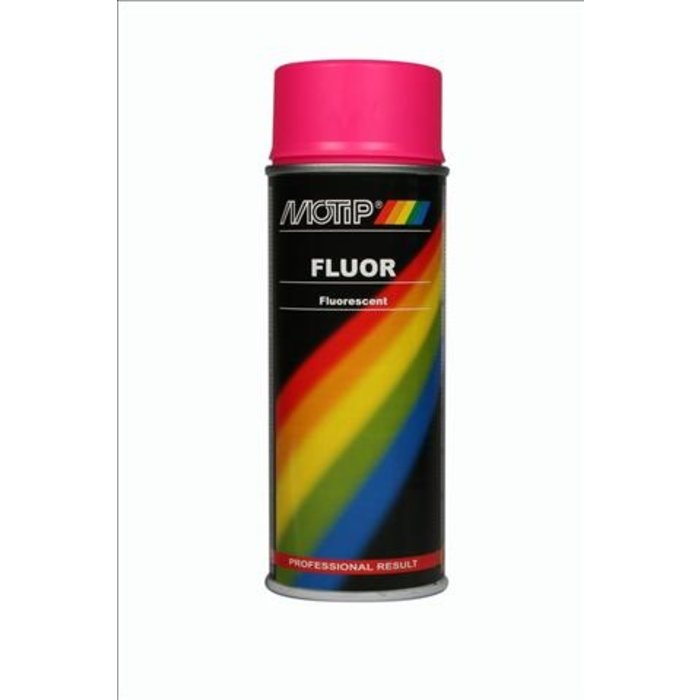 Motip Spuitbus fluor lak rose 400ml 04021