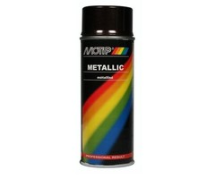 Motip Metallic verf bruin | 400 ml spuitbus / spray | nummer 04048
