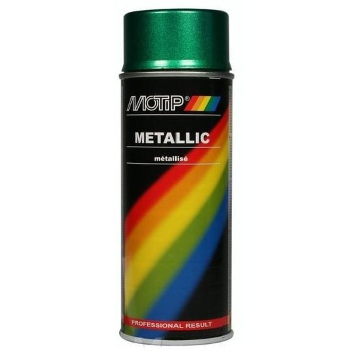 Motip Spuitbus metallic lak groen 400ml 04043
