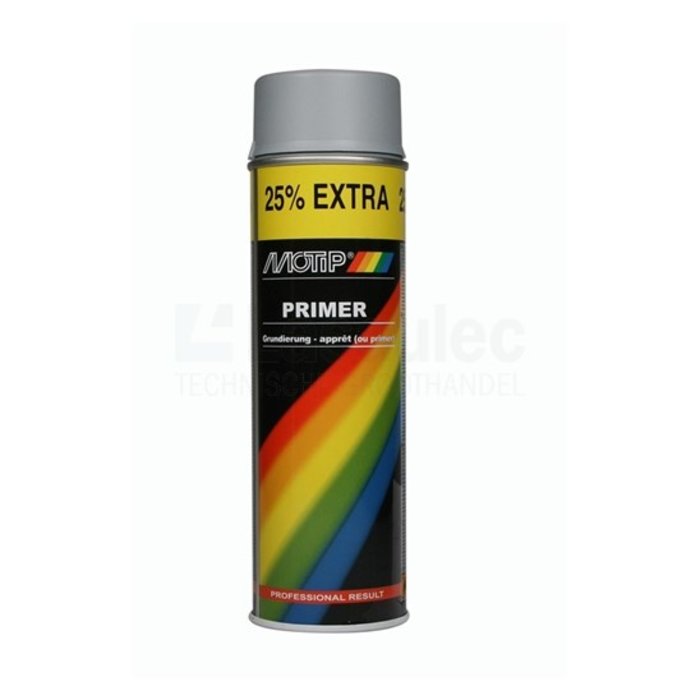 Motip Spuitbus grondverf primer grijs 500ml 04054