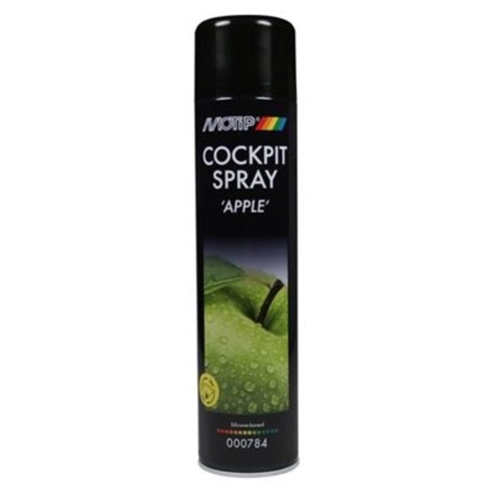 Motip Cockpitspray appel | 600 ml spuitbus / spray | nummer 000784