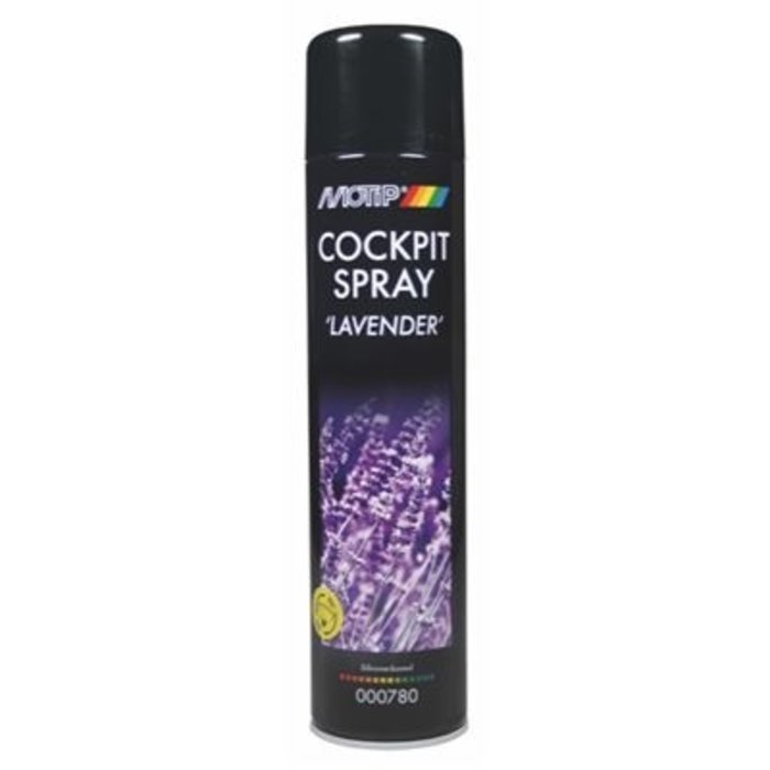 Motip Cockpitspray lavendel 600ml zijdeglans 000780