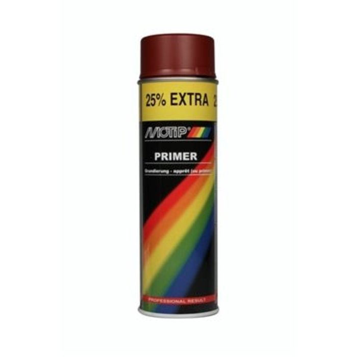 Motip Spuitbus grondverf primer rood 500ml 04055