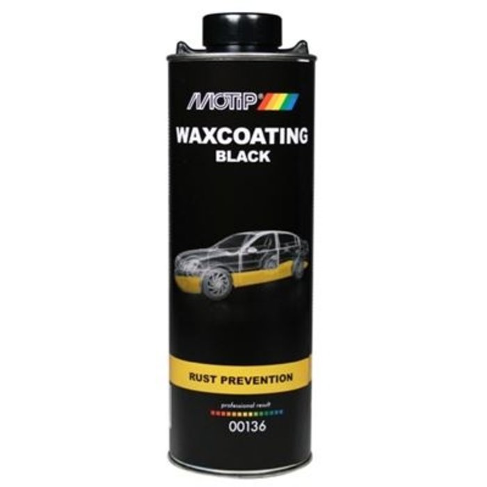 Motip Onderschroefbus ondercoating wax zwart 1000ml 00136