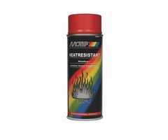 Motip Hittebestendige verf rood | 400 ml spuitbus / spray | nummer 04040