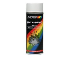 Motip Hittebestendige verf grijs | 400 ml spuitbus / spray | nummer 04039